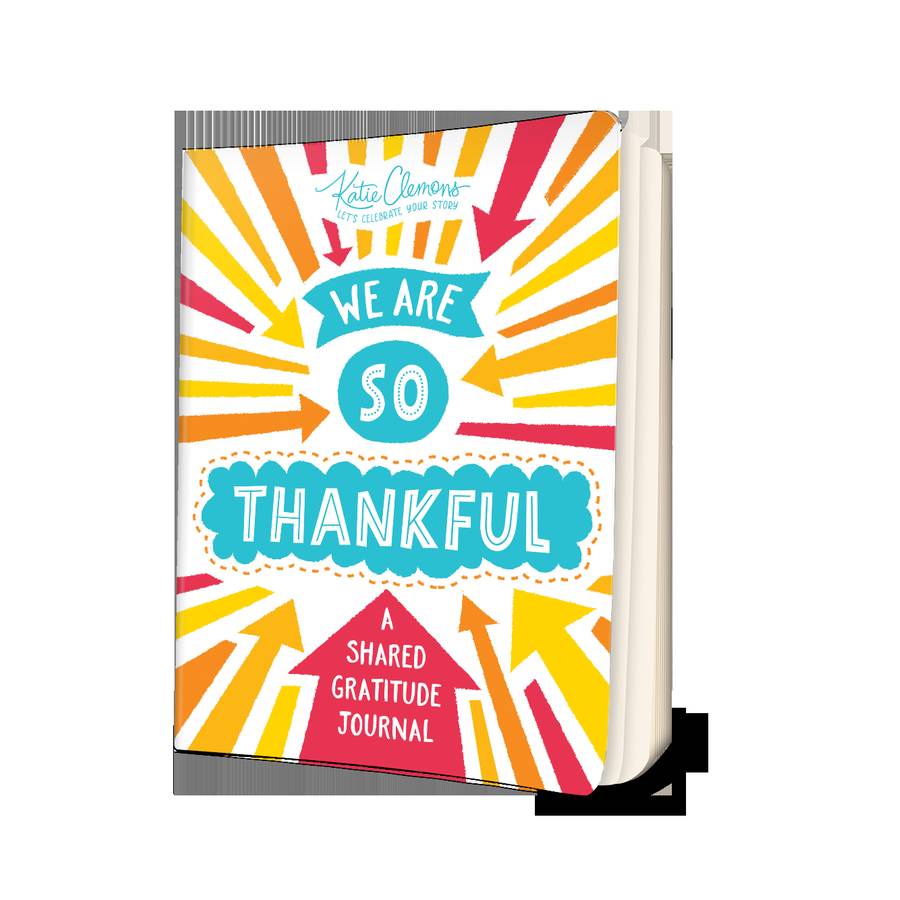 We Are So Thankful: A Shared Gratitude Journal for families